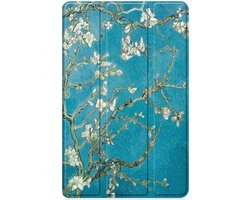 Tablet Hoes Geschikt voor Lenovo Tab P12 | Book Case met Standaard | Kunstlederen Beschermhoes | Tri-fold | Blossom