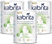 Kabrita 3 Peutermelk Multipack - Geitenmelk Flesvoeding vanaf 12 maanden - 3x800g - voordeelverpakking