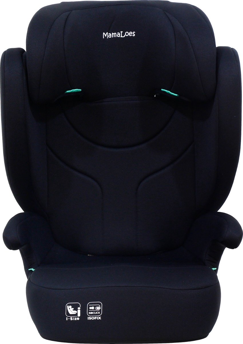 MamaLoes Rio Zwart Isofix 100-150 cm i-Size Autostoel thumbnail 2