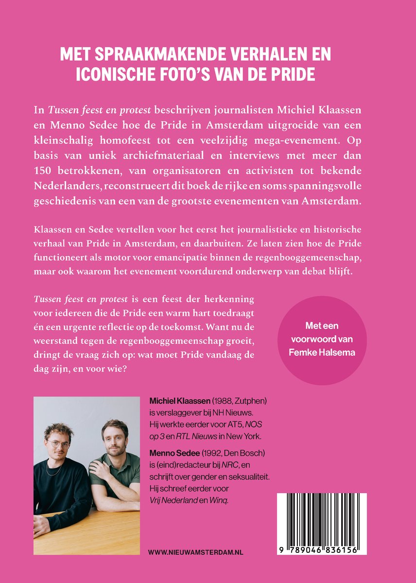 Tussen feest en protest - back cover