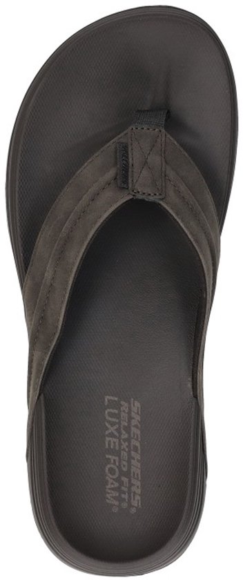 Skechers Patino-Marlee Tongs pour hommes - 205111 CHOC Marron Taille 48