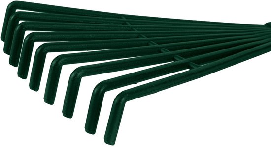 VERTO 15G419 Handgereedschapset van 4 stuks, gemaakt van plastic (harken, klauwen, schep, houweel/klauwen) van VERTO — afbeelding 2