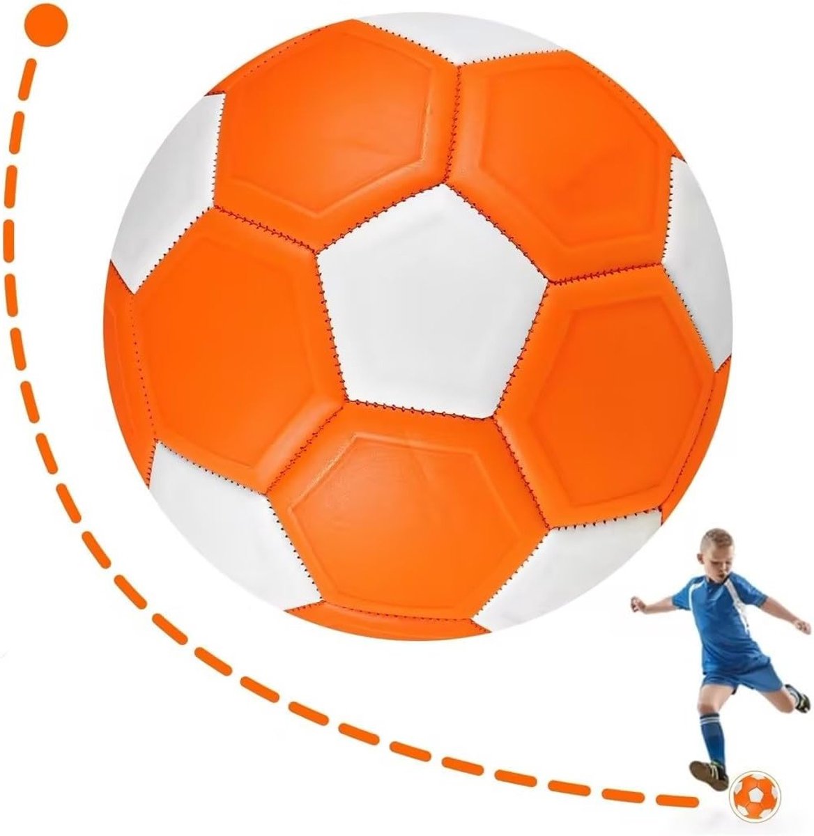 Voetbal voor Kinderen van EVA, Perfecte Speelgoedbal voor Buiten, Cadeau voor Sportieve Spelletjes en Activiteiten