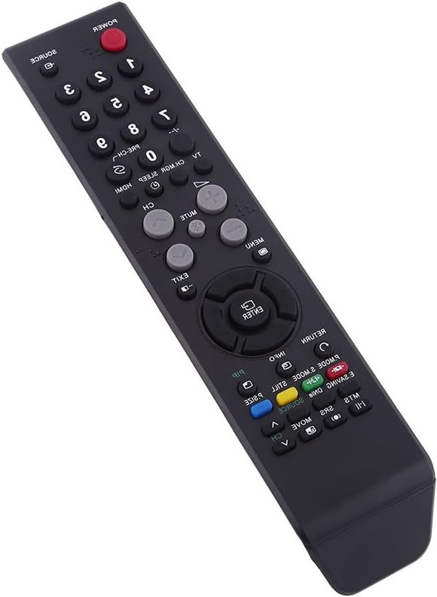 Universele TV afstandsbediening voor Samsung HDTV en LED Smart TV's - Vervangingscontroller BN59-00512A, BN59-00516A, BN59-00517A, BN59-00624A, T220HD, T240HD, T200HD met Alkaline batterij