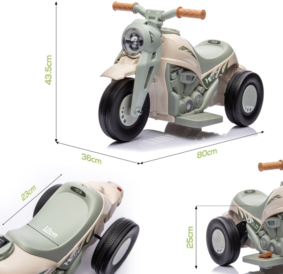 Kinder Motor - Drie Wielen - Muziek En Licht