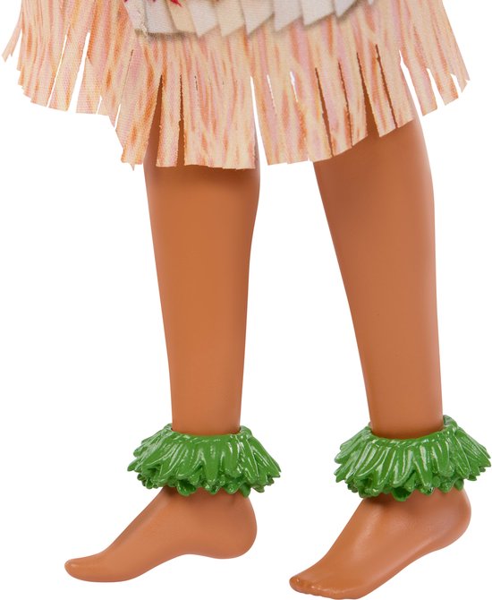 Disney Vaiana pop met outfit die aan en uit kan en 5 accessoires - Geïnspireerd op live-actionfilm van Disney — afbeelding 3
