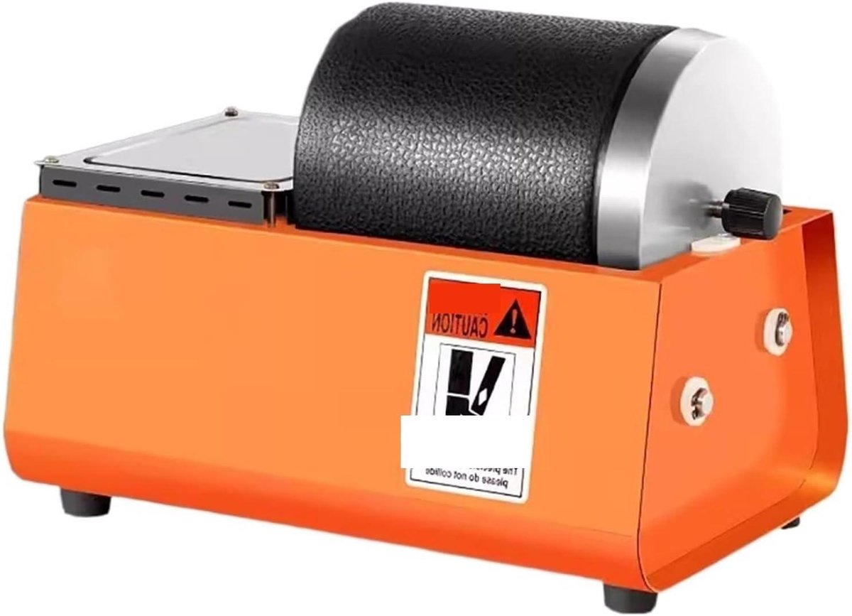 Sieraden polijstmachine - Metaal polijster - Sieraden afwerken - Instelbare snelheid - 2.5 kg capaciteit - Zwart