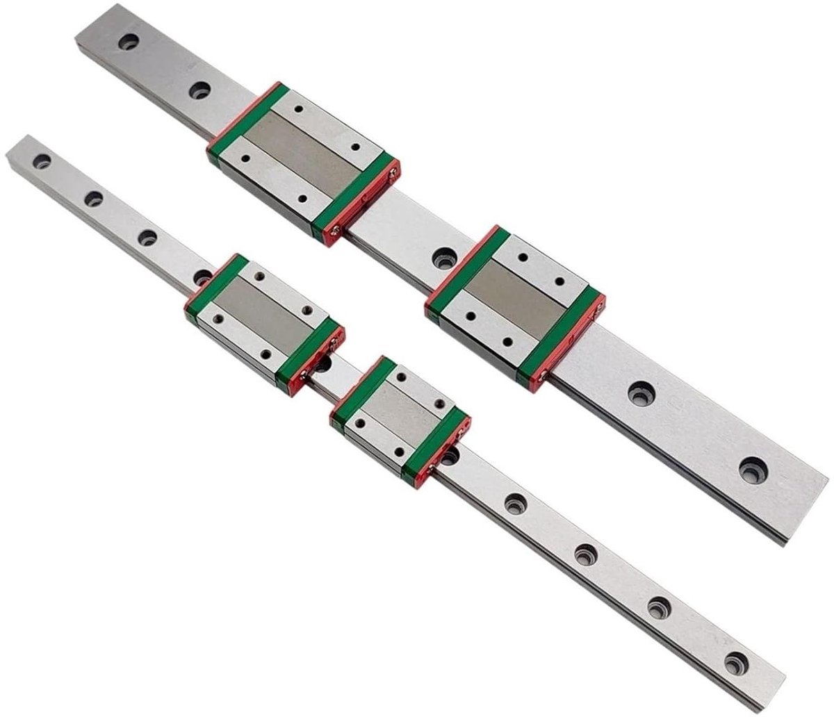 Lineaire Beweging - Glijblok Geleider - Automatiseringsmachines Bouwen - Soepele Werking - 500 mm - Zilver