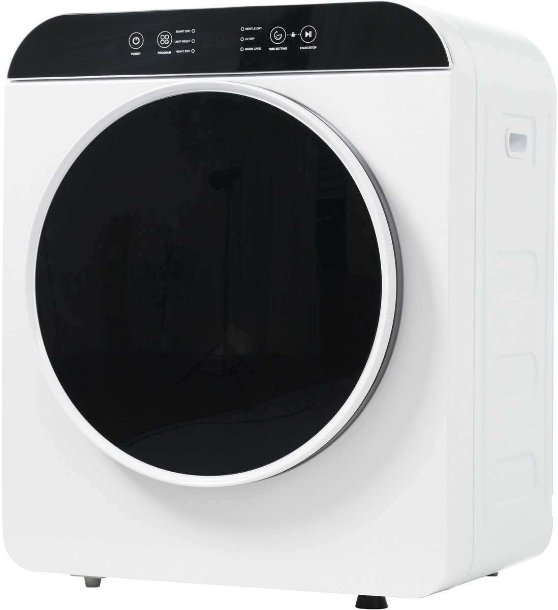 Mini Wasdroger- Mini droogkast - Compacte wasdroger - Kleine droger - 830W - 6 programma's - UV sterilisatie - Wandmontage - Kleine ruimtes - 4,5 kg