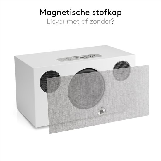 Audio Pro C10 W Smart Multiroom Actieve Luidspreker - Audio Pro Multiroom (Linkplay) - Ruimtecorrectie - 6 Presets - Wit van Merkloos — afbeelding 4