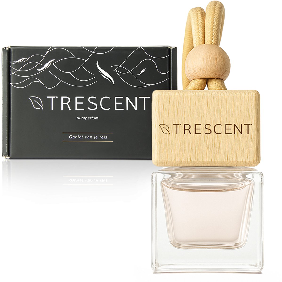 Trescent Natuurlijke Autoparfum Juicy Apple | Auto Geurtje 10 ML | Natuurlijke Auto Geurverfrisser