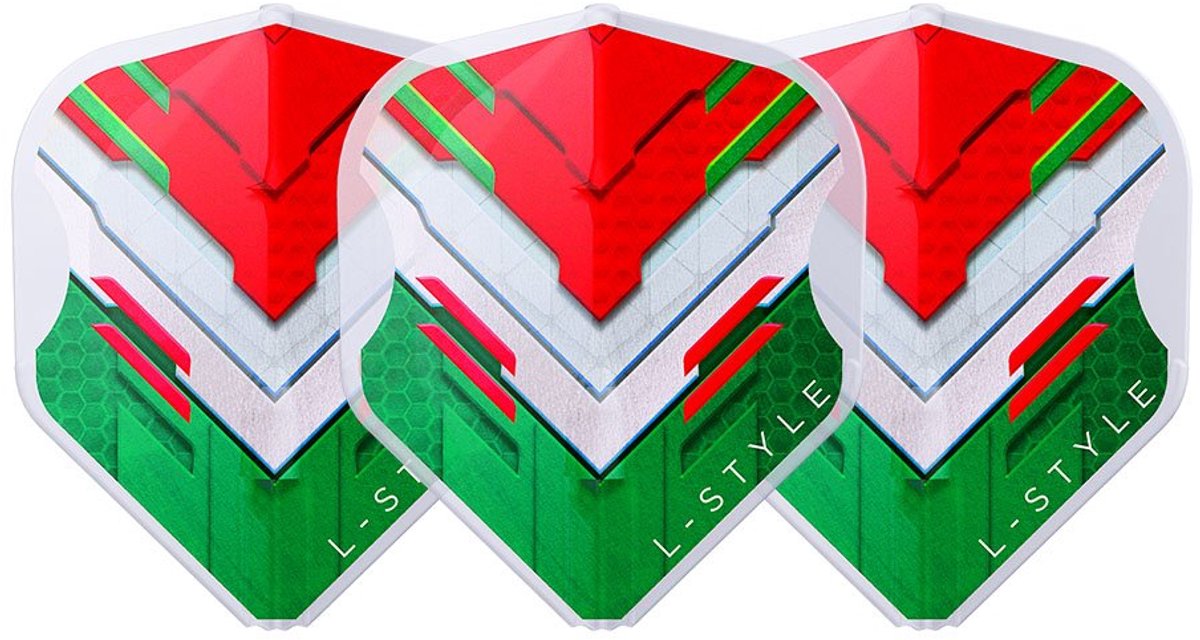 L-Style L1 EZ V-Series Hungary Clear White - Dart Flights