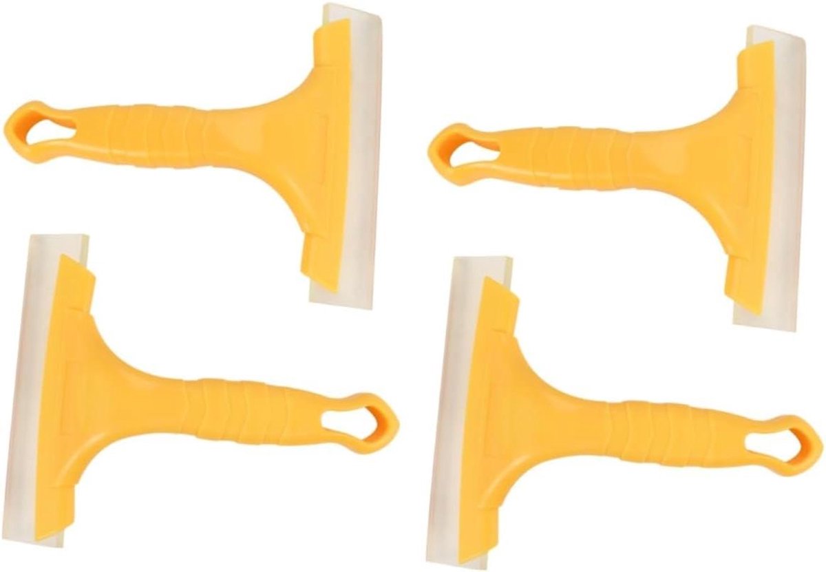 Gatuida 4Pcs 1Set Beef tendon glass wiper film scraper car tools elastic wipers window cleaner window cleaner multi-function wipers tenson car gadgets Glass