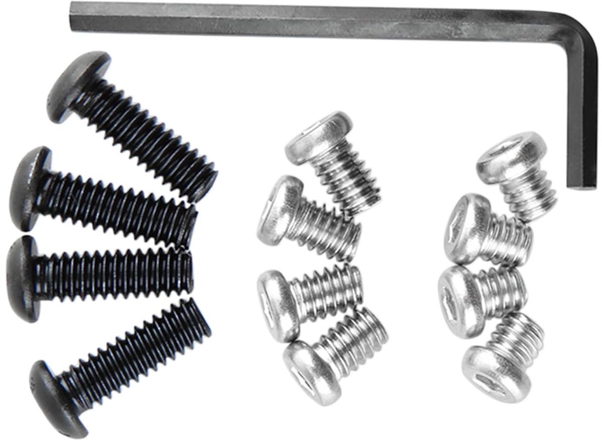 Hex Schrauben 1/4 Inch-20 Draad, Set van 12, Voor Camera Bevestigingen en Statief Gebruik