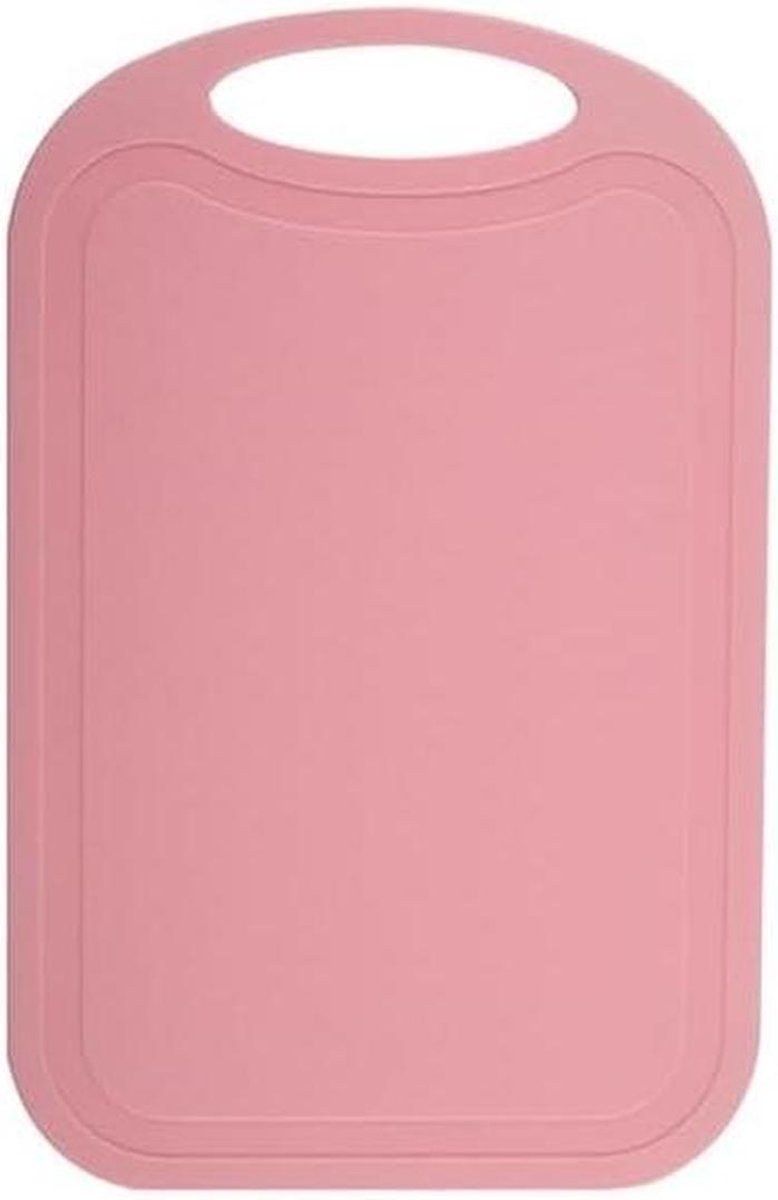 Hakblok snijplank - Keuken plank - Groente snijden - Antislip ontwerp - 25x16cm - Roze