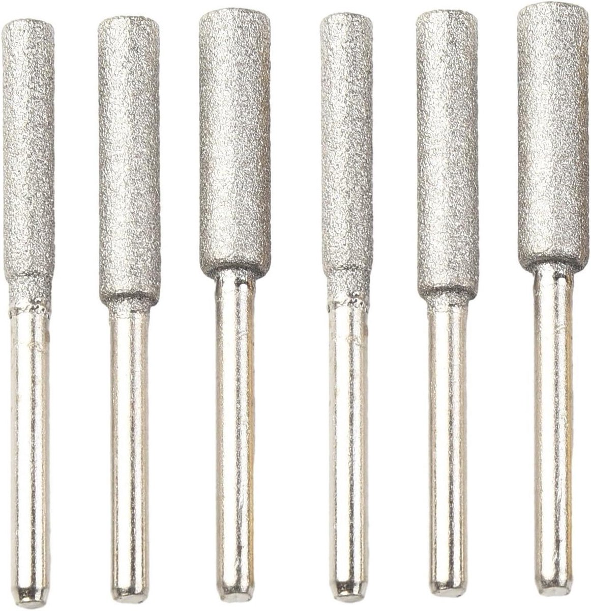 Kettingzaag Slijpers - Slijpstukken - Ketting Onderhoud - Veelzijdige Maten - 6 Stuks 4-5.5mm - Zilver