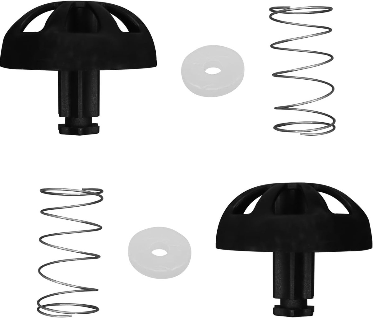 2-delige vervangende set met veerpluggen voor het zetmandje Geschikt voor Black & Decker Hamilton 990117900 en 990237500 koffiemachines, accessoires voor koffiemachines