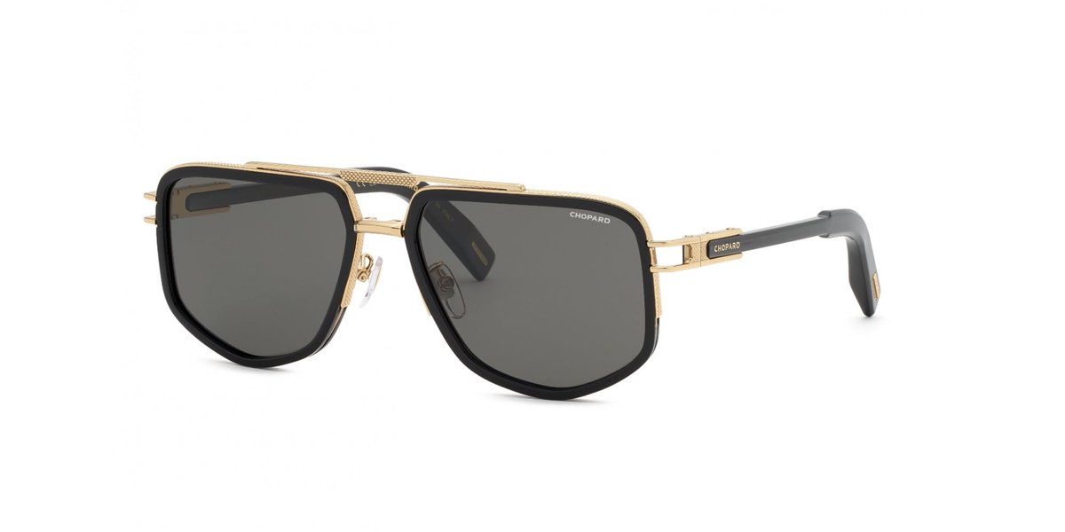 Chopard SCHM12V Nero lucido 59/17/145 MAN Zonnebrillen