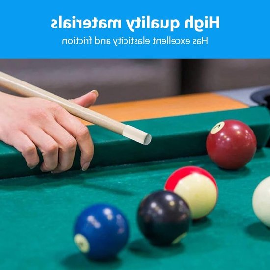 Dailygoods- Biljartkeuzetstukken 20 Stuks - Vervangende Punten - Biljarttafelaccessoires - Biljartkeu Eindstuk (13 mm) - Ideaal voor Toernooien - Beschermt en Verstevigt - Biljartpunten van Dailygoods — afbeelding 3