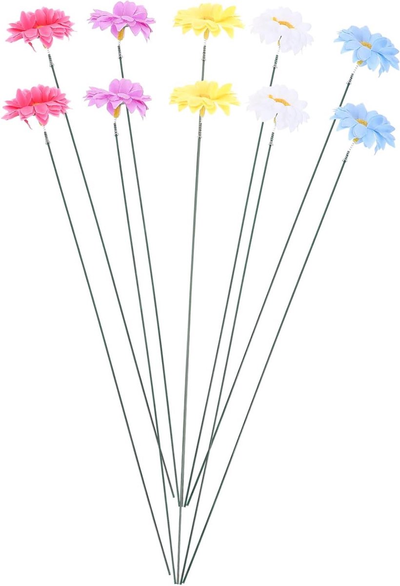 Decoratieve Tuinstekers - Buitenornamenten - Tuin Aankleden - Levensvorm - 10 stuks - Veelkleurig