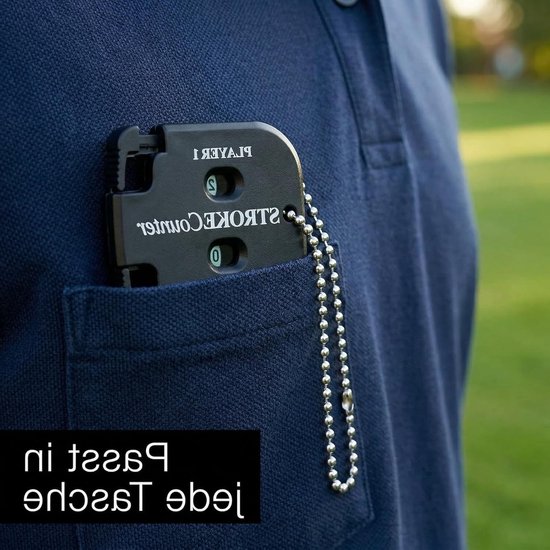 Praktische Slagteller voor 2 Spelers, Mini Golfscore-indicator, Ideaal voor Golftoernooien en Training van Merkloos — afbeelding 3