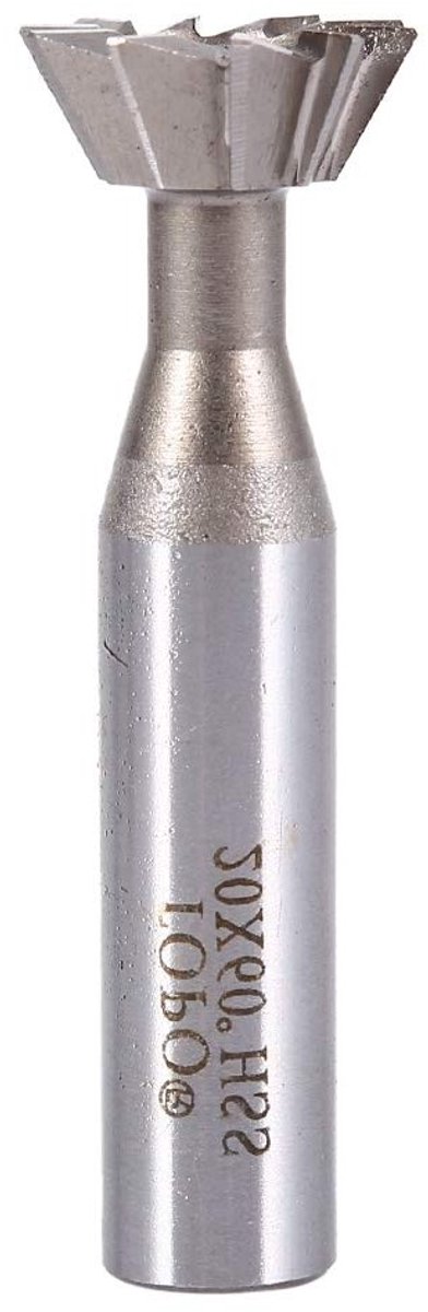 Dovetail Groove Freesfrees - 20mm HSS Dovetail Cutter met 60 Graden Hoek voor CNC Bewerking en Precisiefrezen