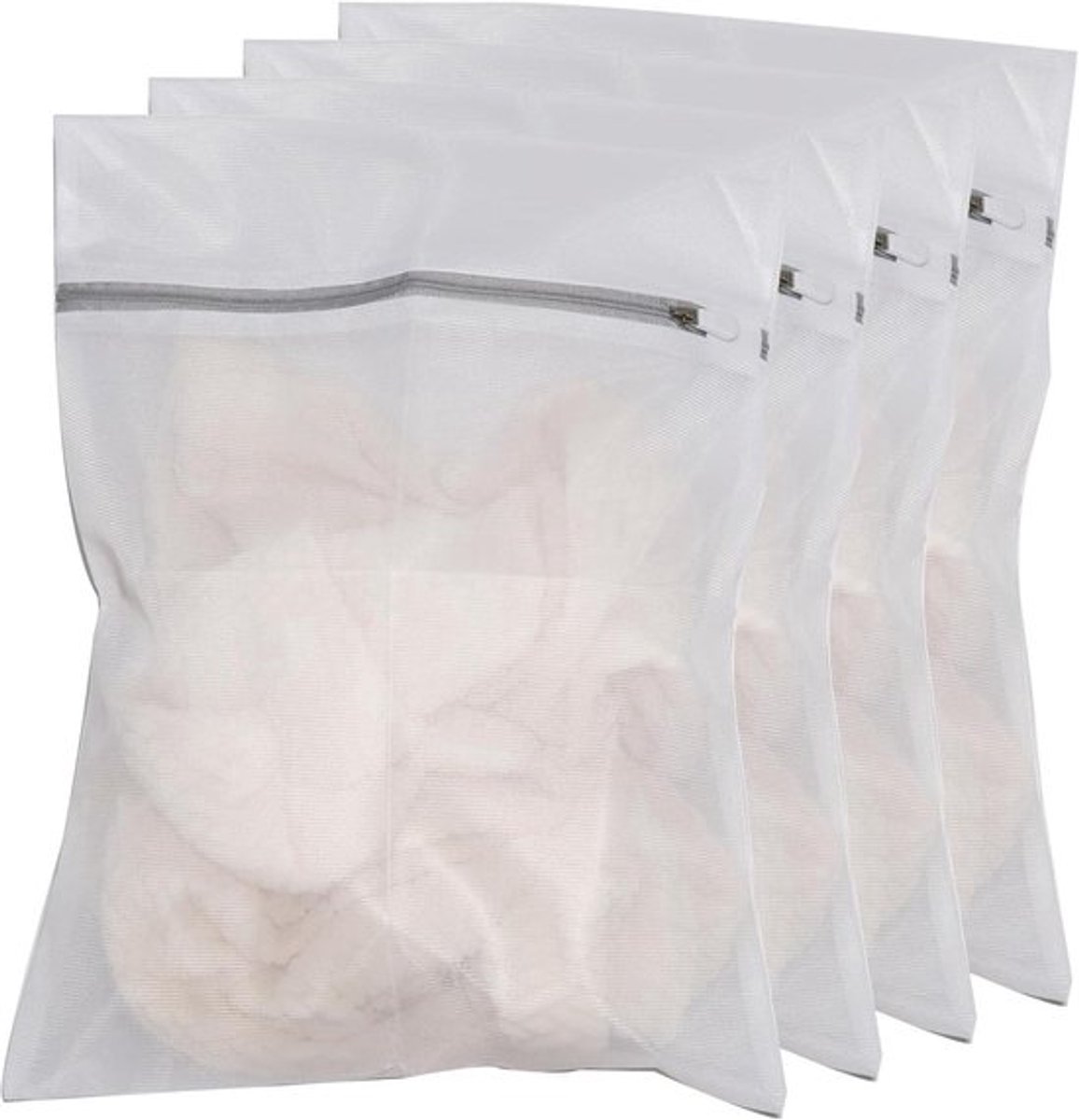 Grote waszak voor delicaat wasgoed (40 x 50 cm) met ritssluiting