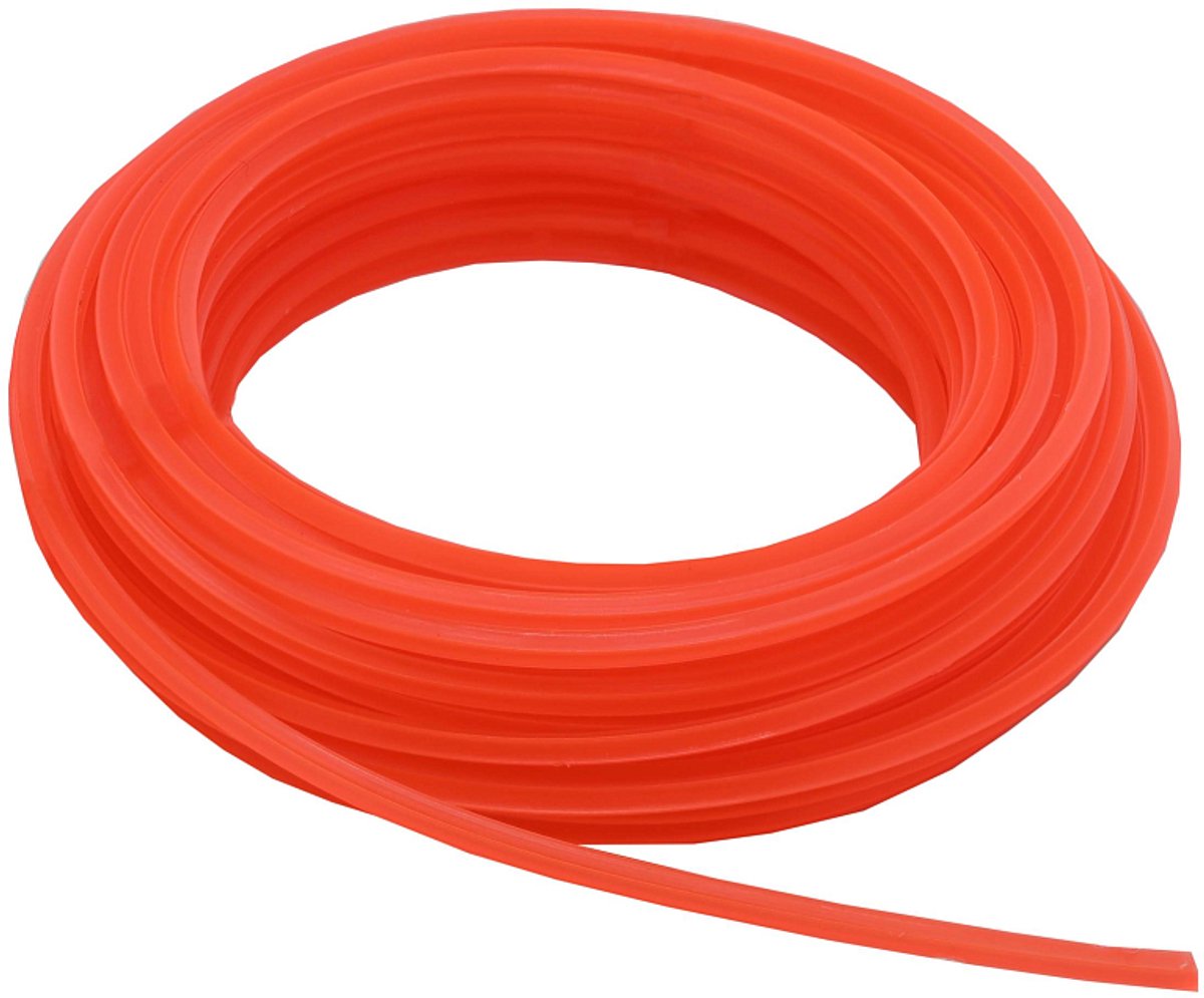 Snijtouw voor grasmaaier 1,6mm x 10m vierkante doorsnede