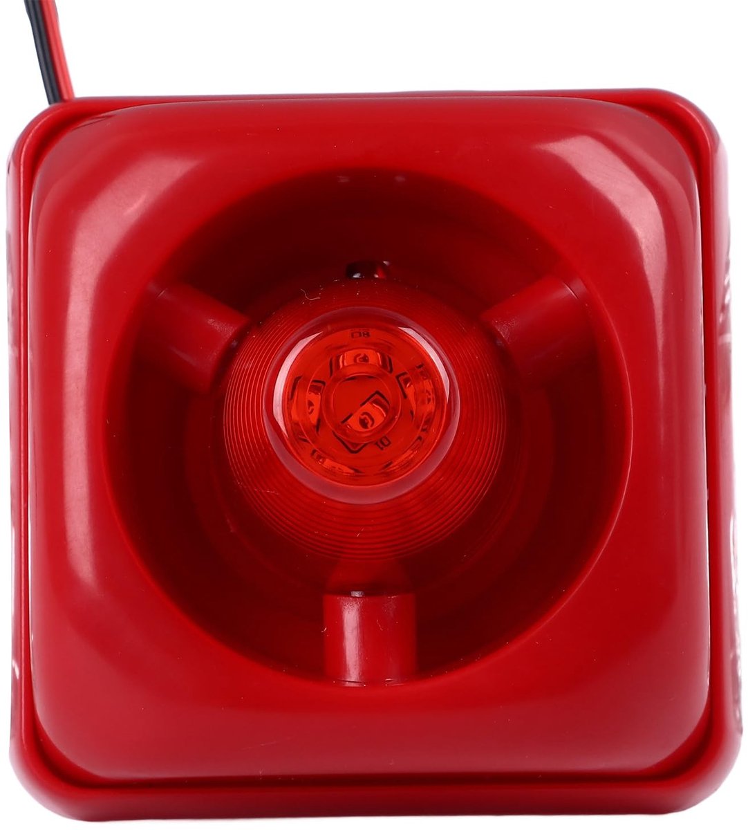 Dailygoods - 115DB Brandalarm Sirene met Knipperend Stroboscoop Licht