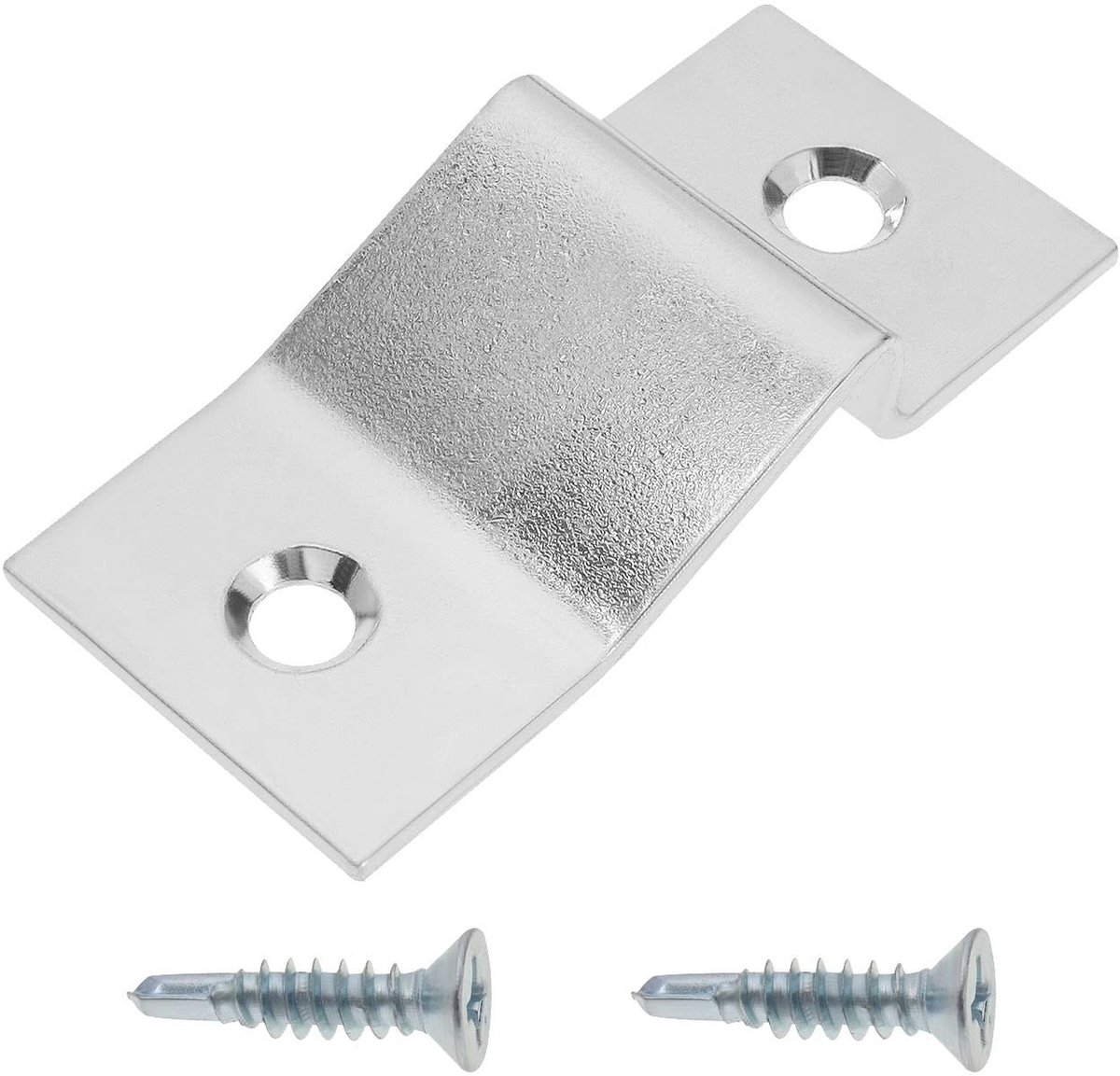 Dailygoods - Dailygoody - Deurstopper - Deur Festival - Aluminium - Zilver - Schuifplaat - Compatibel met Fiat Ducato, Peugeot Boxer, Citroen Jumper
