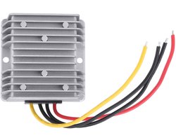 Dailygoods - Dailygoody - Spanningswandler 6V naar 12V - Auto Step Up Down Converter - Aluminium Behuizing - DC 8V tot 40V - 72W Vermogen - Geschikt voor Voertuige..