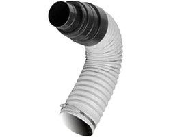 Flexibele Slang Voor Ventilatiepan Ø125 mm 50 Cm
