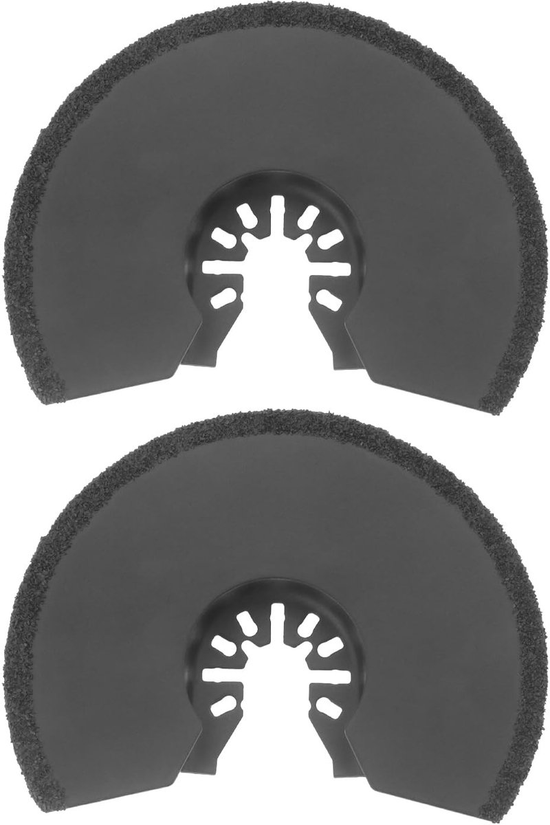 Dailygoods - Cosensi - Dailygoods - Dailygoody - oscillerende messen - set van 2 - 88 mm - wolfraamcarbide - voegen verwijderen - universele compatibiliteit - geschikt voor diverse merken