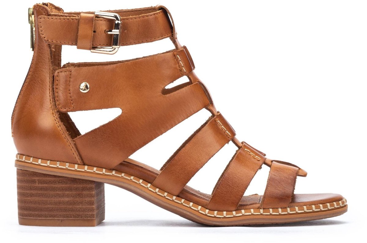 pikolinos BLANES W3H-1823 Sandalen met hakDames Sandalen Bruin