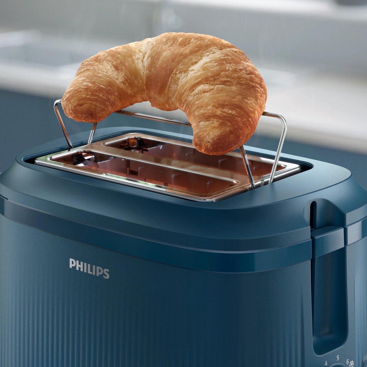 Philips HD2511/70 3000 Series Toaster - 900W - Blauw thumbnail 6