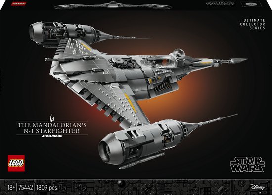 LEGO Star Wars 75442 The Mandalorian’s N-1 Starfighter