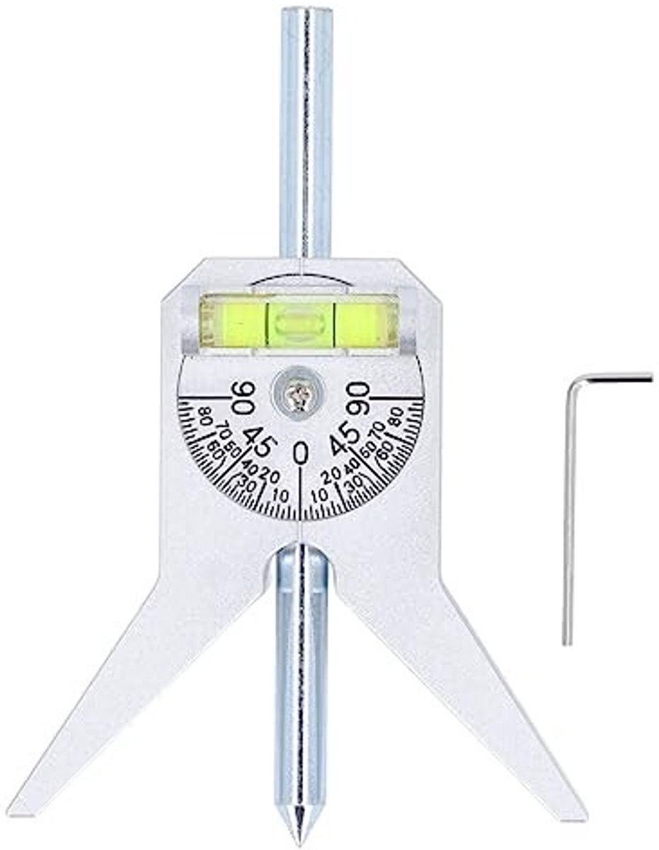 Dailygoods - Las- en Pijpfittergereedschap met Verstelbare DSL-bubbelgradenboog