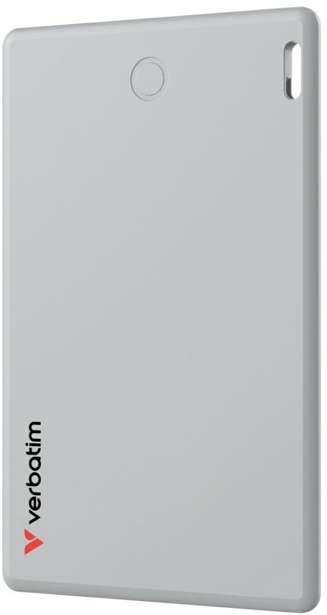 Verbatim My Finder Card 1-Pack Bluetooth tracker Apple AirTag Zilver