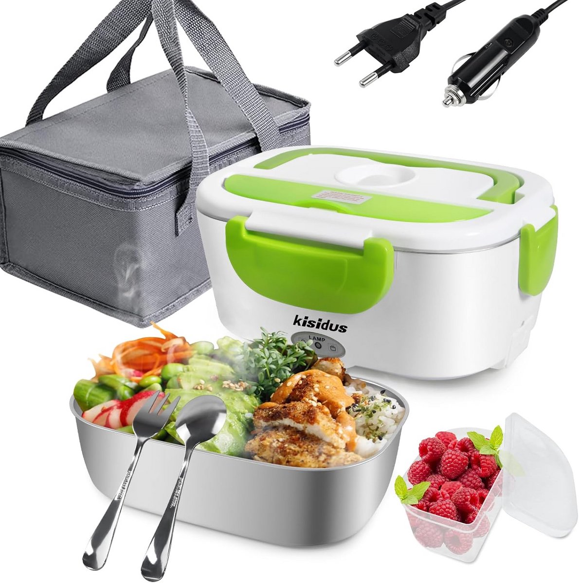 Elektrische Lunchbox - Lunchbox Elektrisch - Broodtrommel Elektrisch - Lunchoplossing