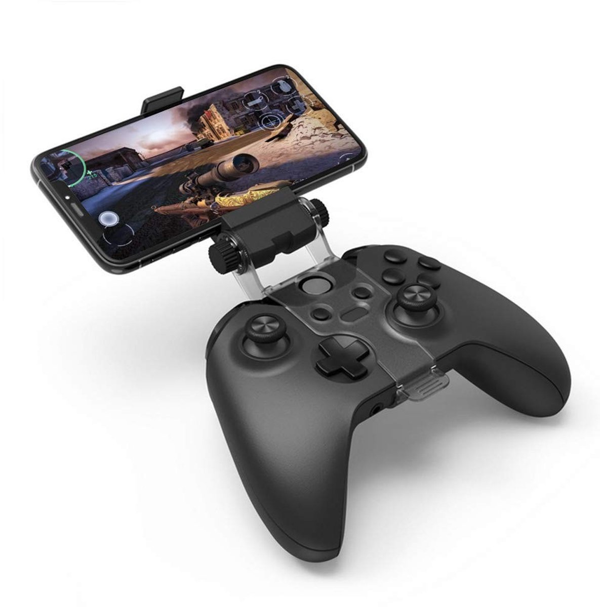 Dailygoods - Dailygoody - Controllerhouder - Opvouwbare smartphonehouder - Voor Xbox One - Telefoonhandvathouder - Geschikt voor smartphones onder de 6 inch - Idea..