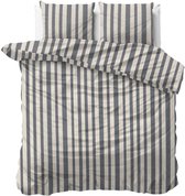 Dekbed-Discounter - Sleeptime Pure Dekbedovertrek 200 x 200/220 cm - Verkoelend Katoen - Dubbele instopstrook - Wassen op 40 graden - Inclusief 2 kussenslopen - Vintage Line