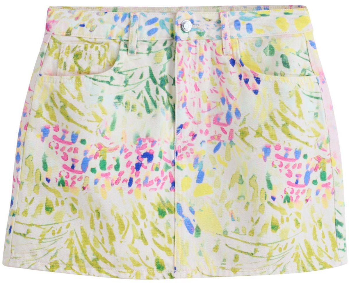 Next - Dames - Denim minirok - Wit