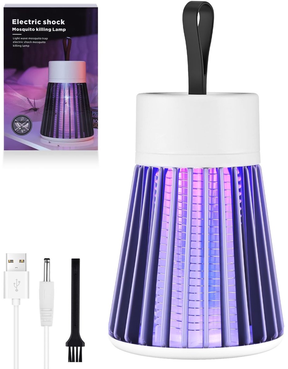 Dailygoods - Elektrische Anti-Muggenlamp met USB-opladen