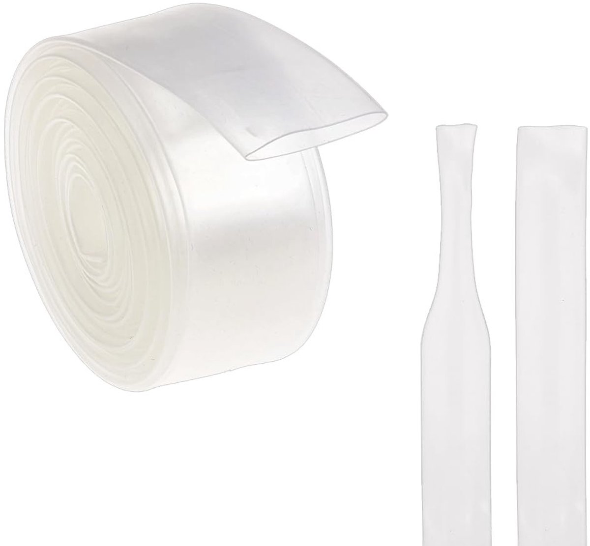 Dailygoods - 3M Transparante PE Krimpkous voor Kabelbescherming