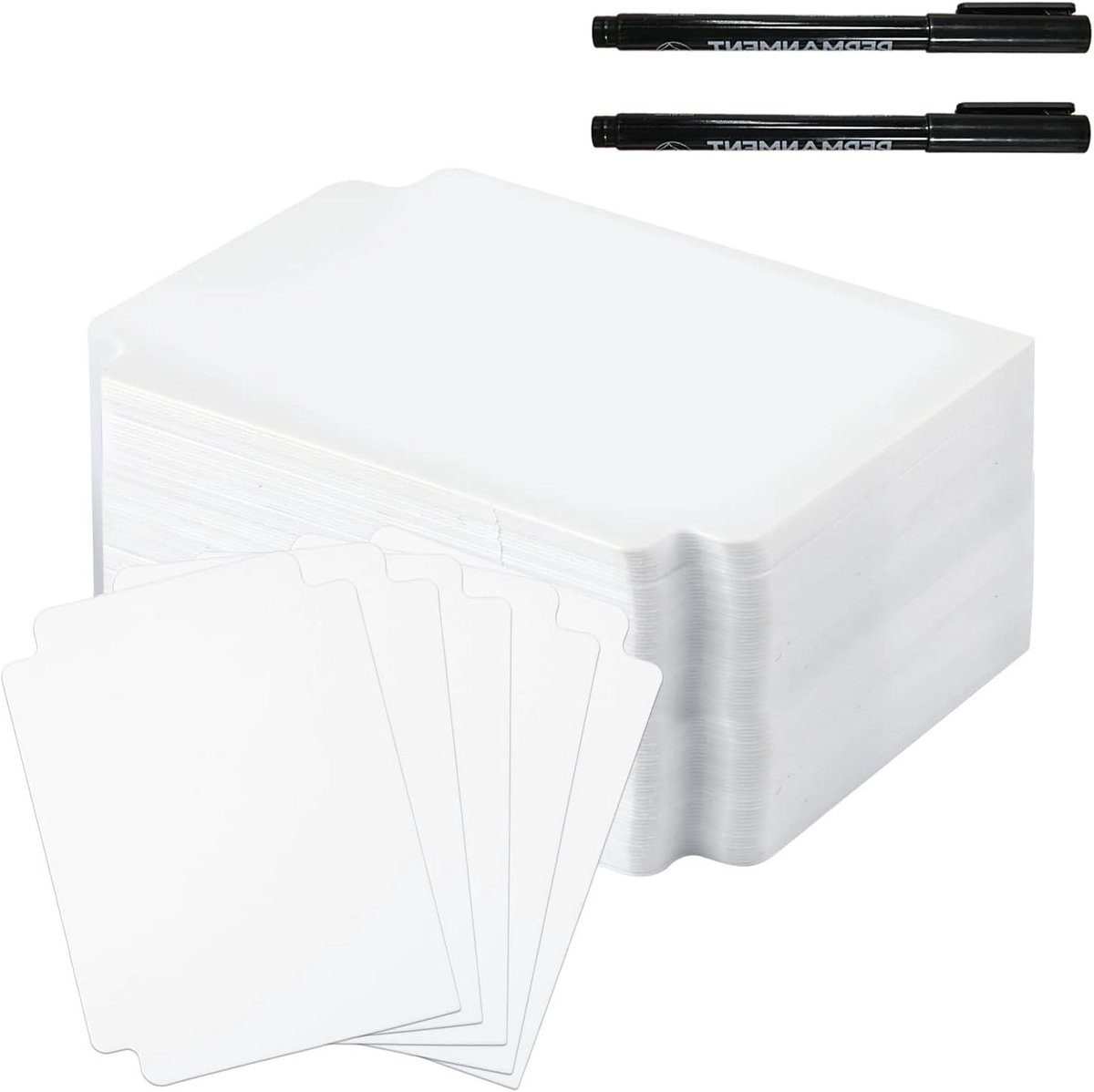 Herbruikbare Kaartverdeler voor Speelkaarten - 100 Stuks, 95 x 70 mm, Ideaal voor Organisatie en Sorteren van Kaarten