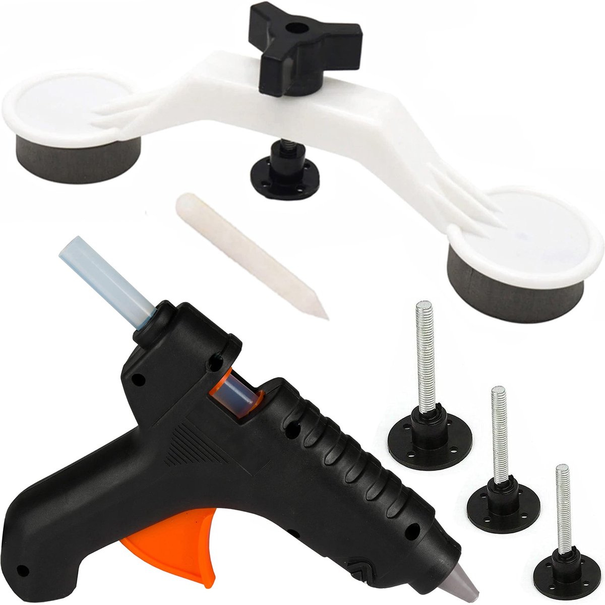 Dailygoods - Dailygoody - Retoo Car Dent Repair Kit - 7-delige set voor het verwijderen van deuken en hagelschade