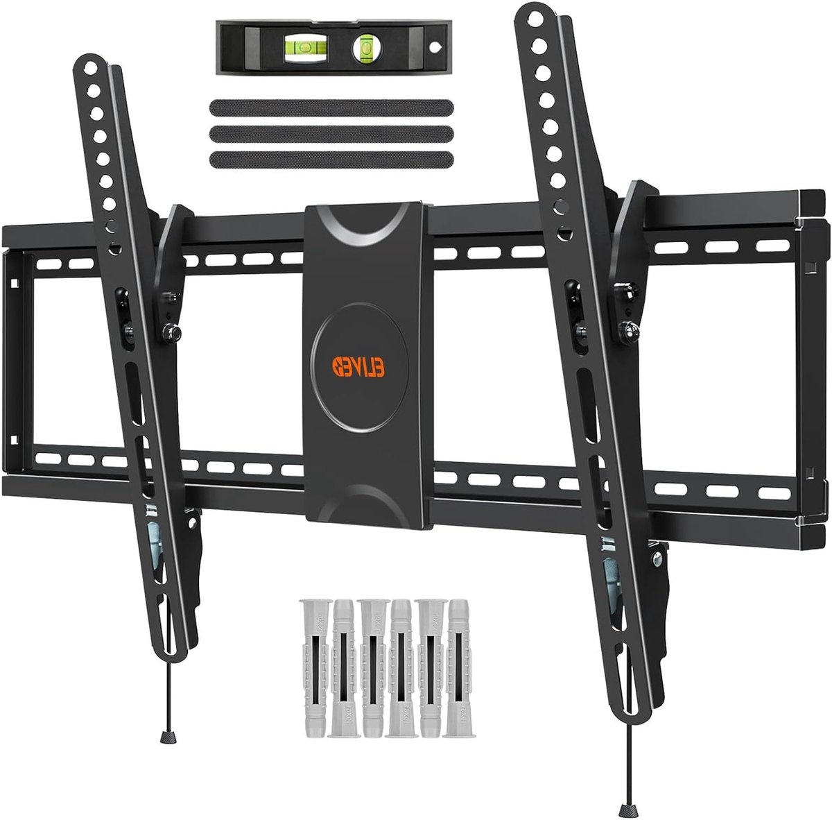 Verstelbare TV Wandbeugel voor 37-75 Inch LCD, LED en OLED Televisies tot 45kg met Max VESA 600x400mm, Stevige en Kantelbare Bevestiging
