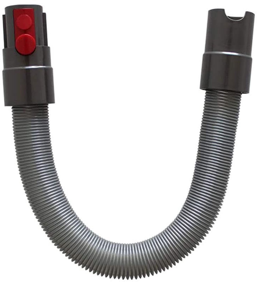 Dailygoods - Dailygoody - Flexibele Verlengslang - Compatibel met Dyson V8 V7 V10 - 52-150 cm - Grijs - Stroomlijn je schoonmaakervaring - Geschikt voor alle Dyso