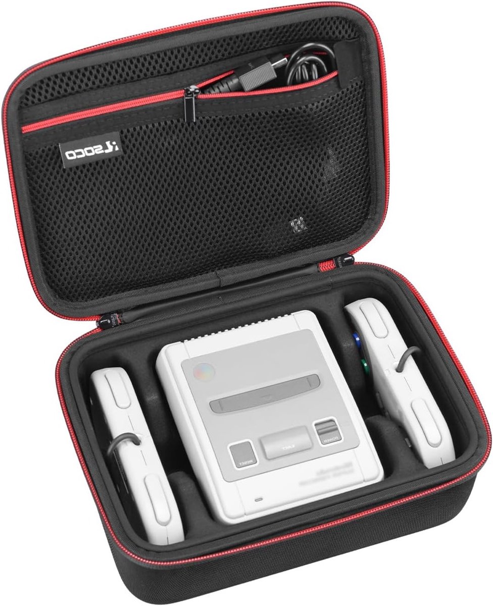 Case Bag Cover voor Nintendo Classic Mini en PC Engine CoreGrafx Mini - Bescherming en Draagbaarheid voor Retro Gaming Accessoires