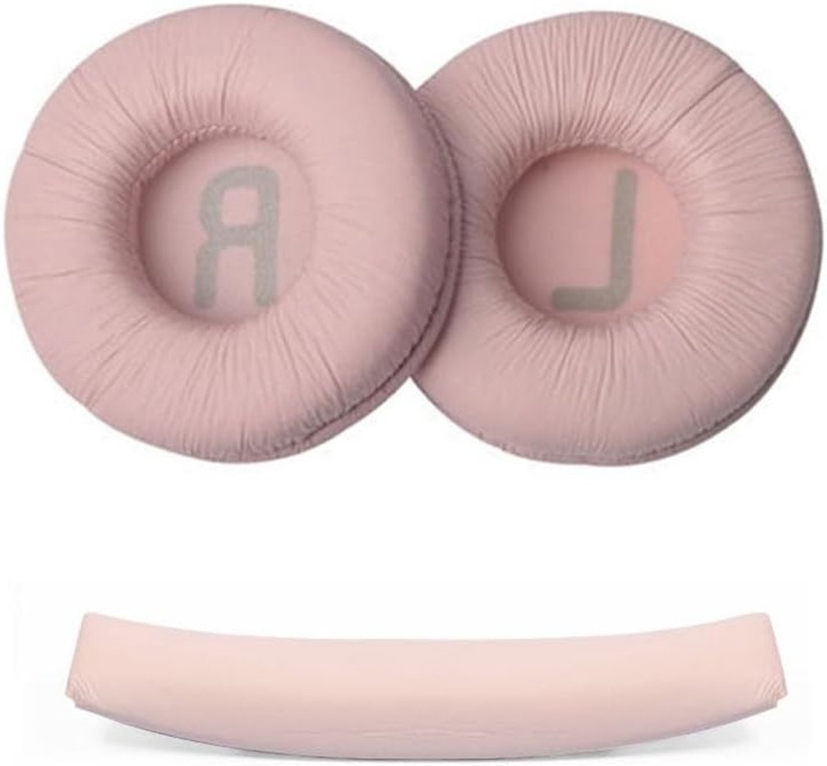Hoofdband Kussen en Oorkussens voor JBL Hoofdtelefoons - Comfortabele Schuimrubberen Oorkussens en Hoofdband voor Tune600, T450, T500 BT en JR300 (Roze)